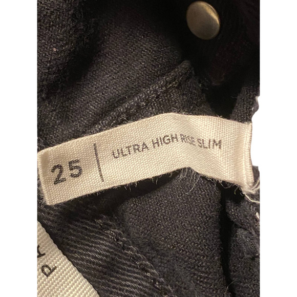 Pacsun LA/ Size 25 Black Skinny Leg Jeans/Leggins - Picture 3 of 16